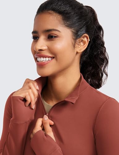 Image of CRZ YOGA Butterluxe Cropped Athletic Jackets | Extremely Soft, Slim Fit, Full Zip, Mockneck, Thumb Holes, for Women