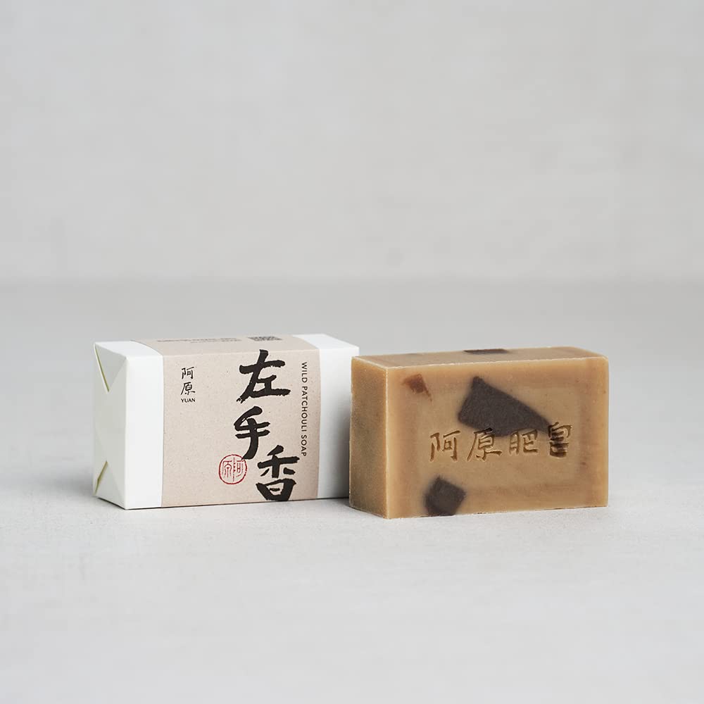 Amazon.co.jp: 阿原/YUAN(ユアン) パチョリソープ 左手香 115g ユアン