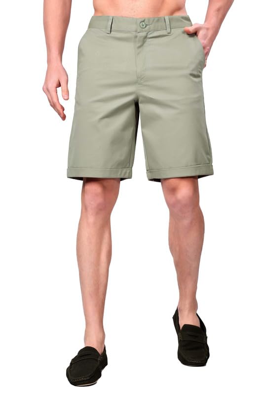 london hills Men's Cotton Chino Shorts || Half Pants || Mens Shorts Cotton || Cotton Half Shirt for Men-picture-53