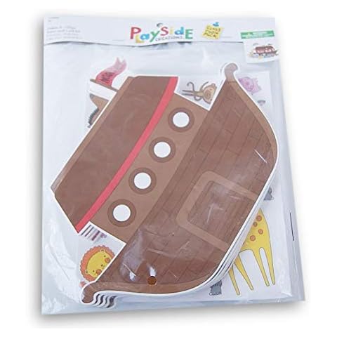 VBS Sunday School Kids' Noah's Ark Scene Foam Craft Kit - 120 Piece - Makes 6 Cover