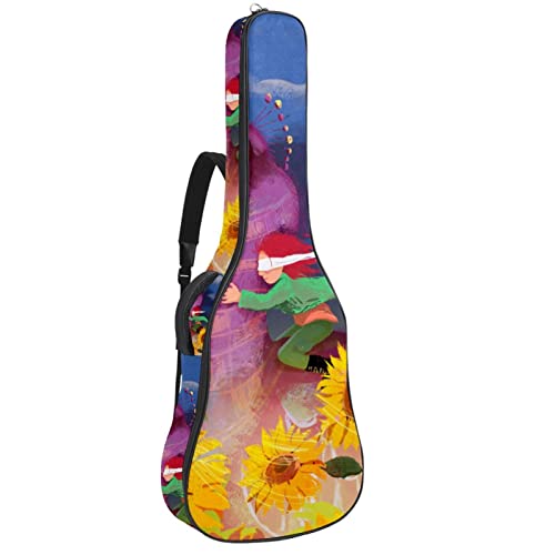 Housse de transport étanche pour guitare avec bandoulière réglable Motif floral Rose, Multicolore 03., 42.9×16.9×4.7 in… - Les Beatles, Paul McCartney, John Lennon, RIngo Starr, George Harrison Housse de transport étanche pour guitare avec bandoulière réglable Motif floral Rose, Multicolore 03., 42.9x16.9x4.7 in…