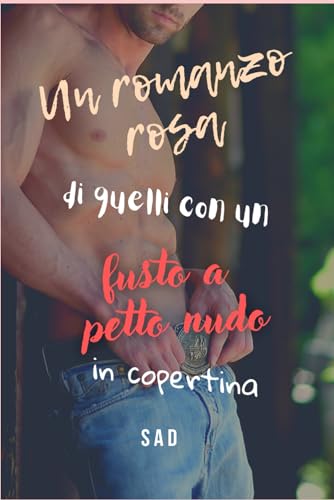 Un romanzo rosa di quelli con un fusto a petto nudo in copertina