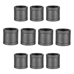 Home TZH 2,5 cm Rohrverschraubung, 10 Stück