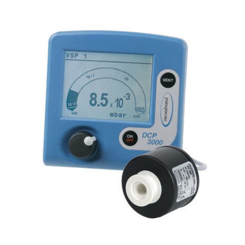 BrandTech 683190 VACUUBRAND DCP3000 + VSP3000 Pirani Fine Range Vacuum Gauge, 100-230V, 50-60Hz Frequency