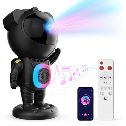 Astronaut Galaxy Projector with Bluetooth Speaker & Remote