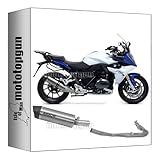 71842PK + 71731MI arrow 71842PK + 71731MI scarico completo omologato open maxi race-tech titanio fondello carby/collettore titanio compatibile con bmw r1200 r-1200 rs 2015 2016 mototopgun