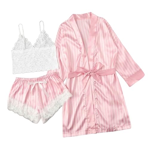 Pyjama 3 pièces en satin de soie contre les nuits agitées : confort et sommeil réparateur