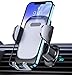 Cocoda Support Téléphone Voiture à Grille d'Aération, [Stable & Sans Tomber] 360° Rotation Porte Telephone Voiture Universel Kit Compatible avec iPhone 13 Pro Max/12/11, Samsung et Appareils 4''-7.0''