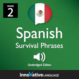 『Learn Mexican Spanish: Mexican Spanish Survival Phrases』のカバーアート