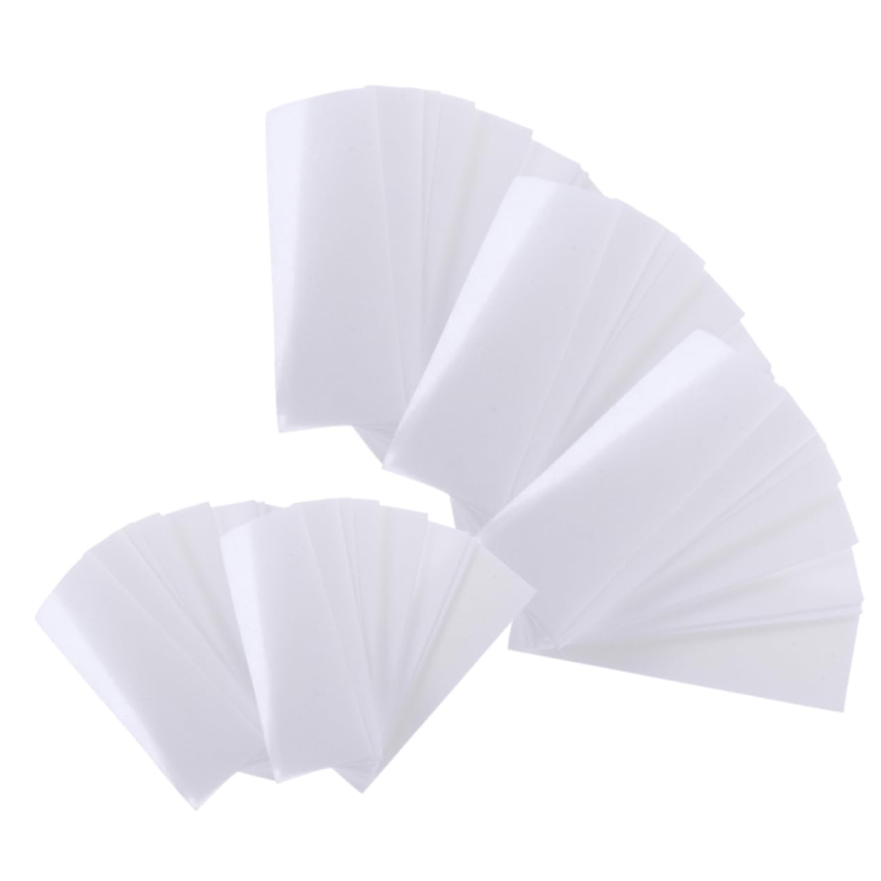 minkissy 4 szt. 5 woskowych pasków woskowych para Uñas narzędzie do czyszczenia twarzy narzędzie do depilacji paski do depilacji papier do depilacji papier woskowy do usuwania włosów paski woskowe