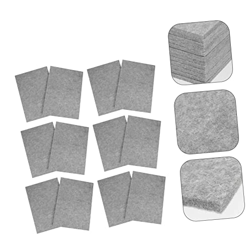 Levemolo 12pcs Paneles Acústicos Absorbentes de Sonido Fácil de Instalar Tableros de Aislamiento Acústico de Fibra de Poliéster para Estudios de Grabación Teatros en Casa y Oficinas miniatura 7