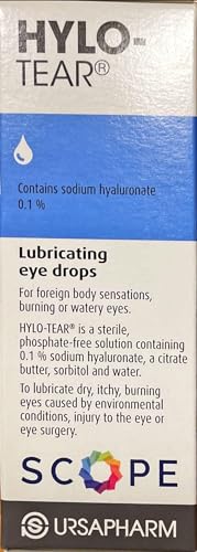Hylo-Tear Long Lasting Eye Drops 7.5ml x 3 TRIPLE PACK