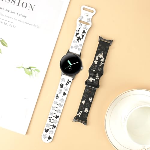 2 Pack correas silicona Google Pixel Watch 4 3 2 1 miniatura 5