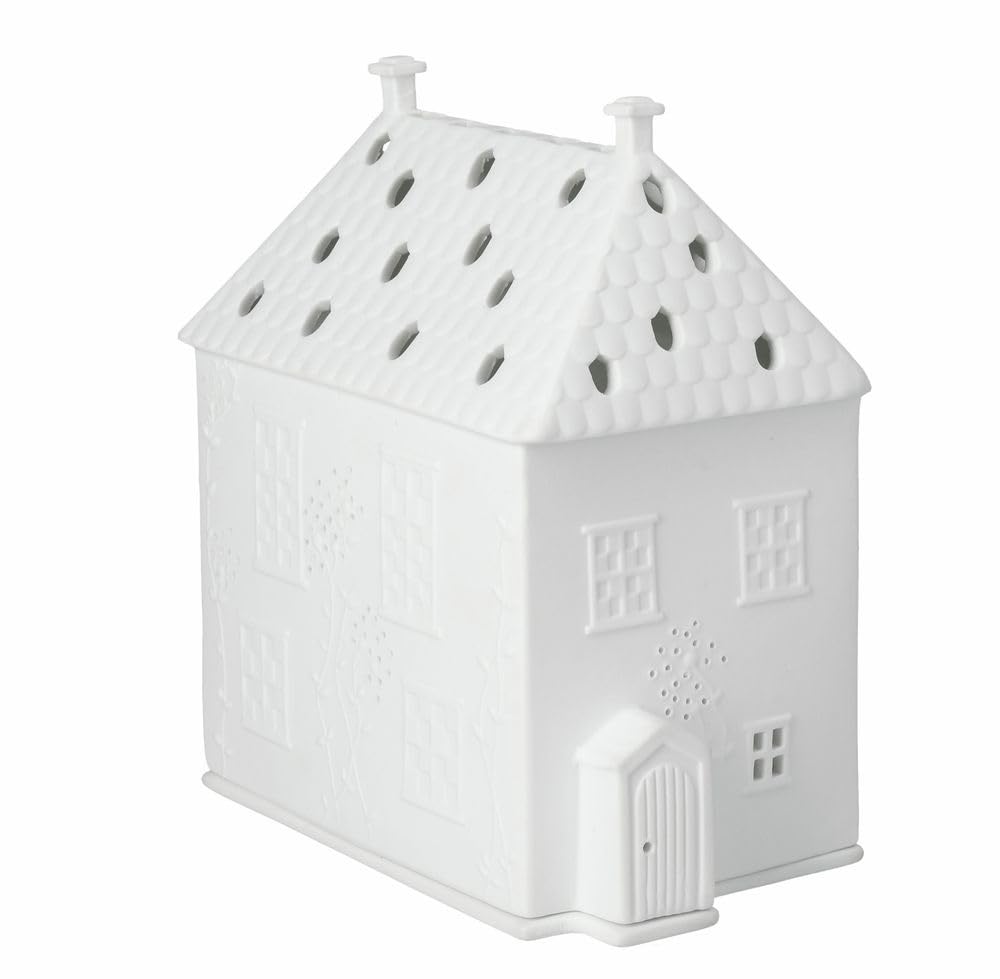 Räder Porzellan-Lichthaus Kerzenhalter – Blumenranken, Cottage-Stil