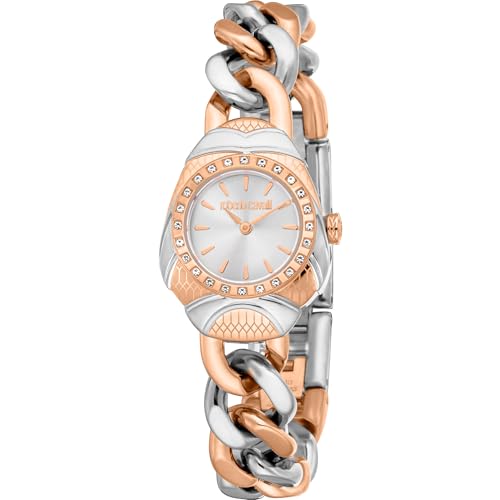 Roberto Cavalli Orologio Analogico Al Quarzo Donna Con Cinturino In Acciaio Inox Rc5L093M0065