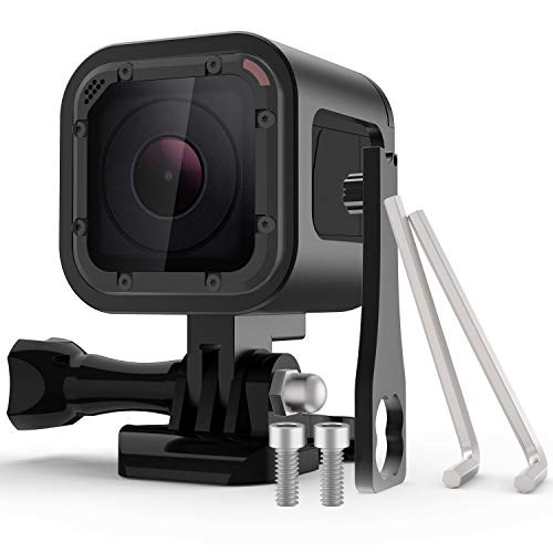 Best Quality π₯ Nechkitter Aluminum Frame Housing Case for GoPro Hero 5 Session / 4 Session/Hero Session, CNC Aluminum Alloy Solid Protective Case with Wrench βBlack Best Quality π₯ Nechkitter Aluminum Frame Housing Case for GoPro Hero 5 Session / 4 Session/Hero Session, CNC Aluminum Alloy Solid Protective Case with Wrench βBlack