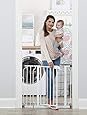 Regalo Easy Step 38.5-Inch Wide Walk Thru Baby Gate, Includes 6-Inch Extension Kit, 4 Pack Pressure Mount Kit, 4 Pack Wall Cups and Mounting Kit