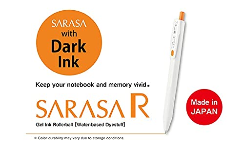 Bolígrafos Zebra Sarasa R Gel Retráctiles 0.4mm 7 Colores miniatura 5