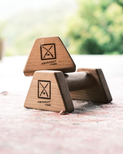 Parallettes - Movement Made FatBars (Brown, No Add On)