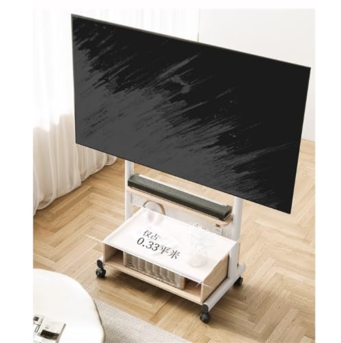 Soporte móvil para TV de 40-85 pulgadas ajustable en altura miniatura 4