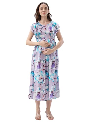 Image of AV2 Women Maternity Feeding Dress | Feeding Kurti | Nursing Dress -5071