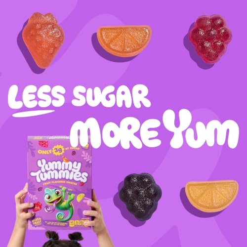 Yummy Tummies Low Sugar Fruit Snacks, 3g Sugar Per Pouch, 0.8 oz (22 Count) - image 6