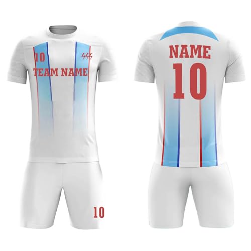 Gaosusu Personalized Women Sport Training Uniform Crew Neck for Running, White