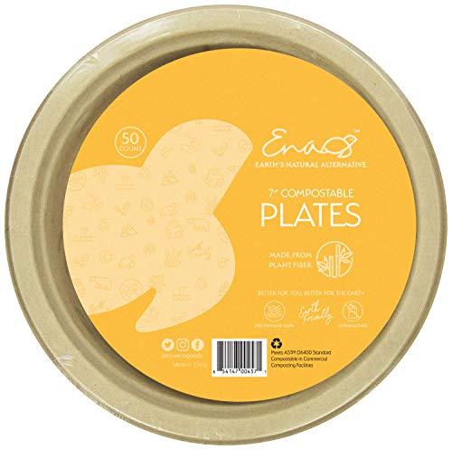 Earth's Natural Alternative Eco-Friendly, Natural Compostable Plant Fiber 7