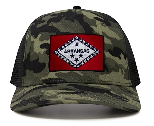 Image of International Tie State Hat for Men and Women, Adjustable Snapback Trucker Baseball Cap with Embroidered Patch