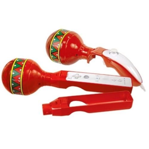 DreamGear Big Fun soft MARACAS for Nintendo Wii Works for ALL Rhythm Games