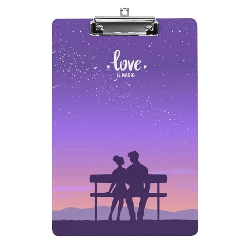 Porte-bloc A4 romantique pour embellir vos menus de restaurant