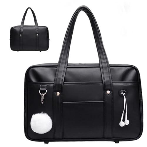 Sac japonais cartable en cuir PU grand format pour les cours