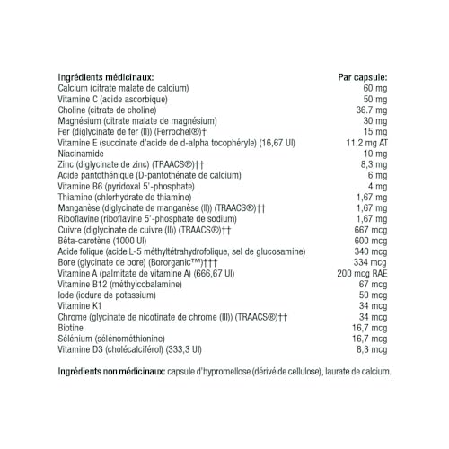 Thorne Basic Prenatal - Folate Multivitamin for Pregnant and Lactating Women - 90 Capsules - 30 Servings - Image 4