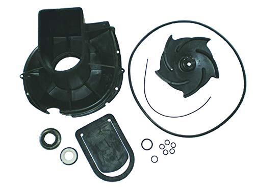 Pacer Pumps 58-702EP-U 'S' Series EPDM Water Pump Rebuild Kit with Volute, Impeller, Seal and Hardware