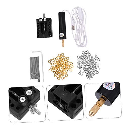 Mini perceuse électrique USB Holibanna avec forets pour vos projets DIY et petites réparations