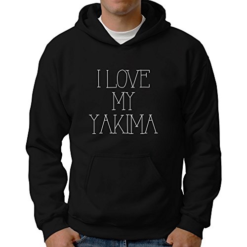 Eddany i Love My Yakima Felpa con Cappuccio
