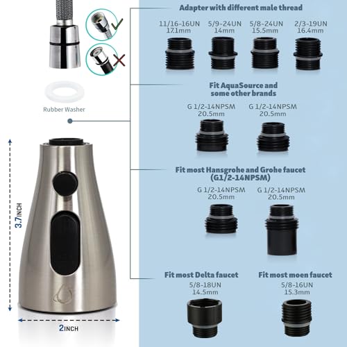 Ecokitchen5Starsllc Kitchen Faucet Head Replacement thumb #1