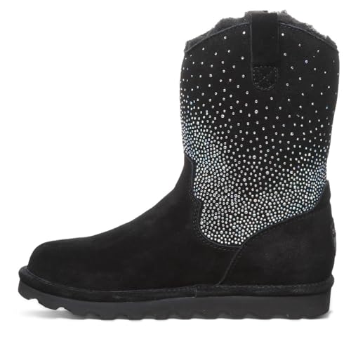 Bearpaw Serafina Women's Rhinestone Glittered Boots Black - 8 Medium4