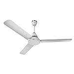 GM Lunar 1200mm BLDC Ceiling Fan 5 Star Moon White | Energy Efficient | Anti-Dust | Copper Motor | Superior Air Delivery | Remote Included