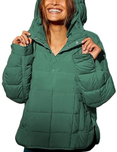 Manteau d'hiver rembourré surdimensionné et veste matelassée légère