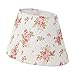 Produktbild EGLO Lampenschirm 1+1 Vintage, L 25 cm, E27-E14, weiß- Blumendekor | 49979