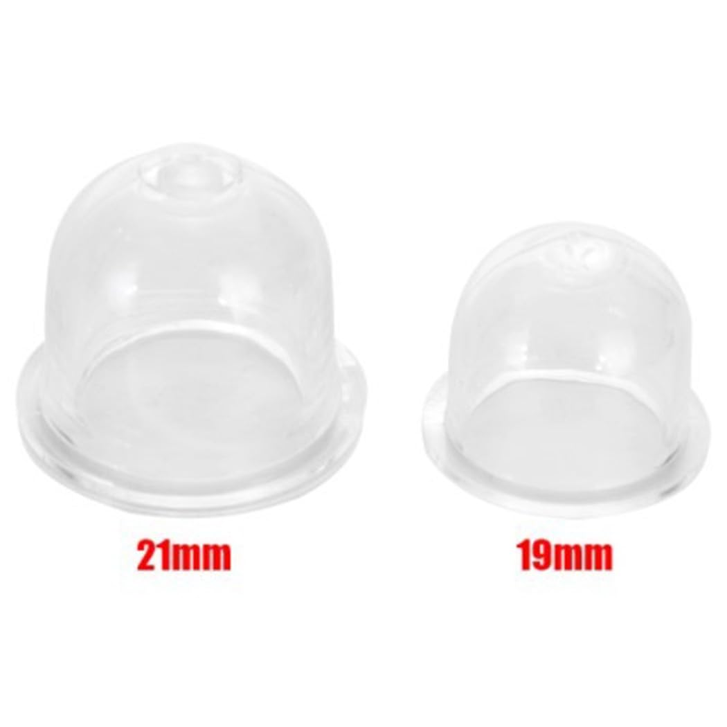 Lot De 5 Ampoules De Préchauffage (pompes à Amorçage) Pour Tronçonneuse, Taille-haie - Transparent, Ø Ext. 19 Mm, Int. 14 Mm - 4