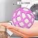 Dryer Balls – Patented Silicone Guard, Natural Wool Core, Super Anti-Tangle & Saves Drying Time, Reduces Static & Noise, Natural Fabric Softener, XL 3