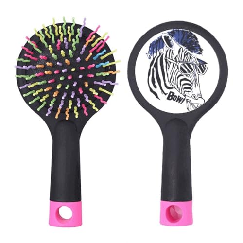 Brosse à cheveux démêlante Cool Pinto avec coussin pour salon de coiffure