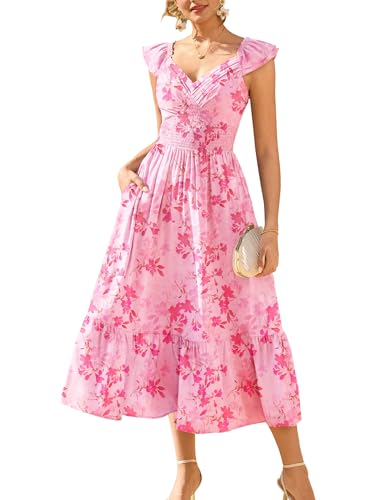 GRACE KARIN Women's Summer Floral Maxi Dress...