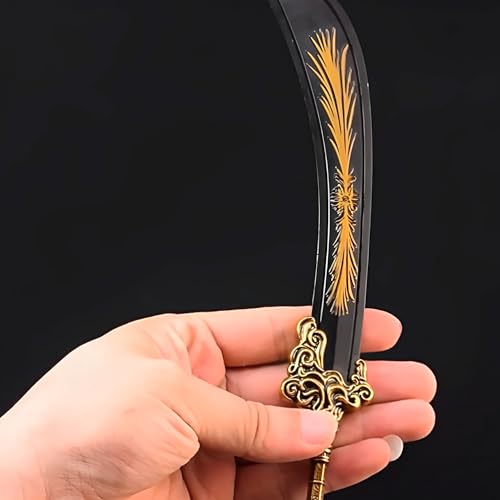 Arazi 1PCSPLASTICBOX-66071472 Starscourge Greatsword Model,8.7In/22Cm,All Metal, Leather Scabbard thumb #6