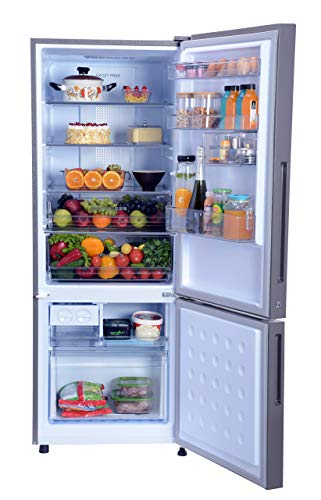 Haier 320 L 2 Star Inverter Frost-Free Double Door Refrigerator (HRB-3404PMG-E, Mirror Glass) amazinggiftidea-com