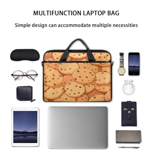 Bolso para portátil con diseño de galletas, 15 pulgadas miniatura 7