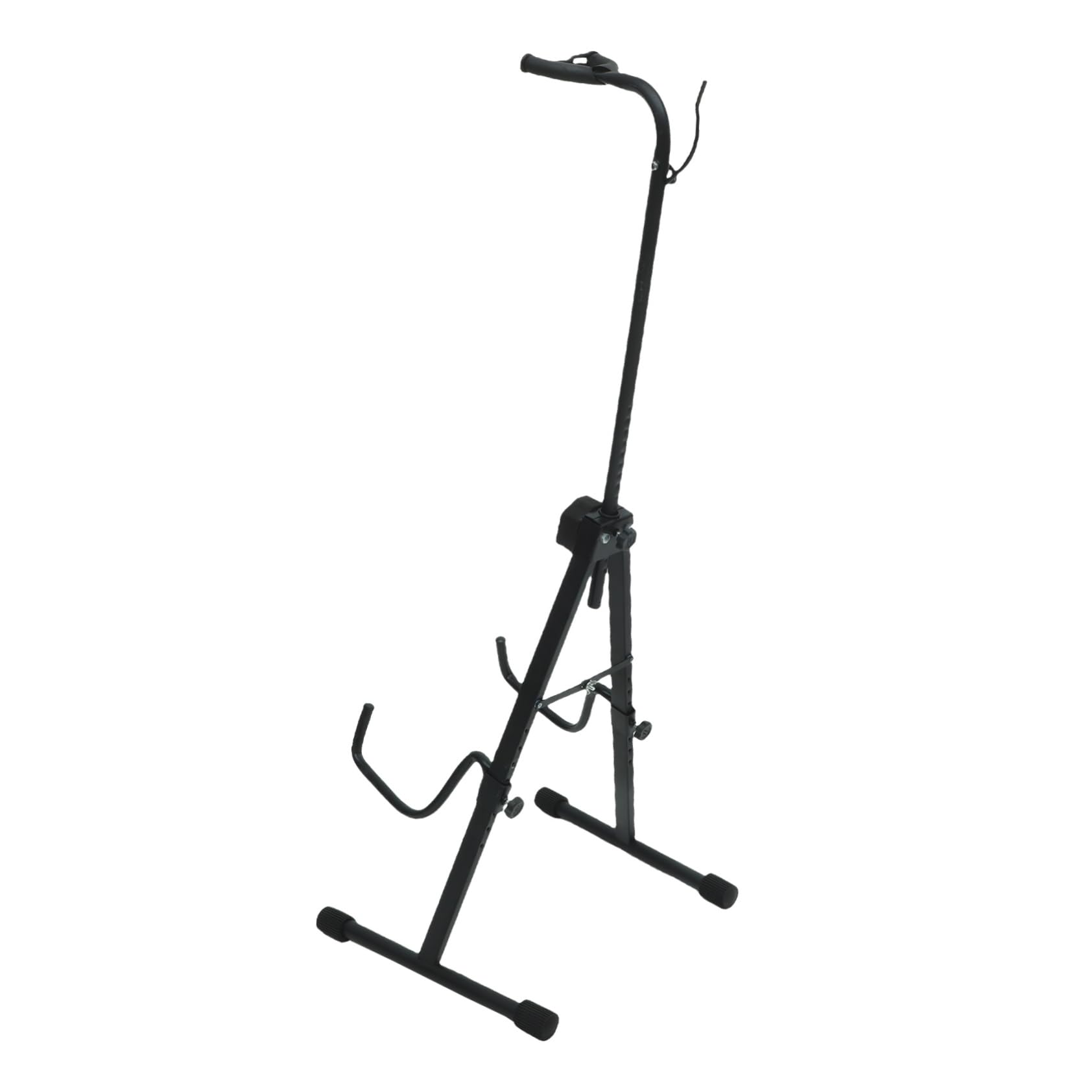 Soporte para Violonchelo Ajustable de Aleación Negro Portátil | Estable y Portátil, Estructura de Anclaje Envolvente, Uso Doméstico, Diseño en Negro