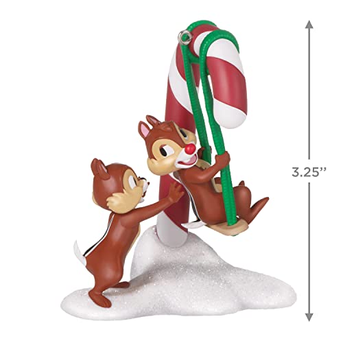Hallmark Keepsake Plastic Christmas Ornament 2022, Disney Chip And Dale Swinging Into Shenanigans #TOP4